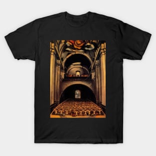 the devil in church 1947 - David Alfaro Siqueiros T-Shirt